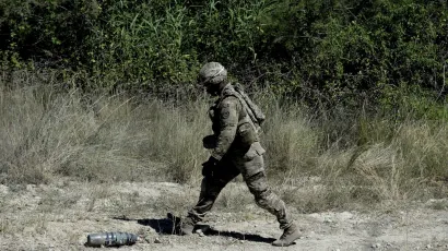 Minu koja se nalazila ispod pje&scaron;ačke staze zbrinuli su policijski djelatnici/Foto: Maja Zlatevska/CROPIX (Ilustracija)