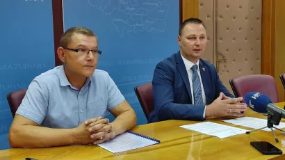 Župan Maru&scaron;ić pojasnio je da BBŽ odluku o progla&scaron;enju prirodne nepogodne donosi na zahtjev općina i gradova/Foto: Martina Čapo