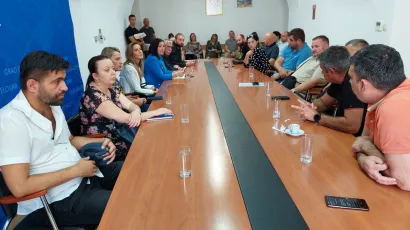 Sastanak u Gradu/Foto: Grad Bjelovar