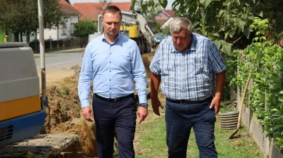 Župan Marko Maru&scaron;ić i načelnik Općine Berek Mato Tonković/Foto: BBŽ
