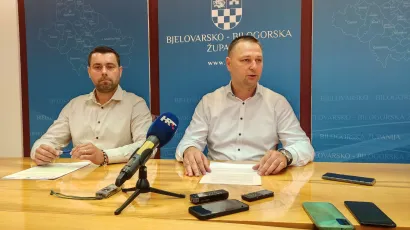 Zlatko Pavičić i Marko Maru&scaron;ić predstavili su mjere za poljoprivrednike/ Foto: Deni Marčinković