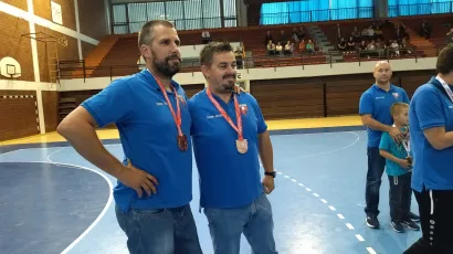 Trenerski dvojac Obran/Prihić vi&scaron;e je nego zadovoljan odrađenom sezonom/ Foto: Deni Marčinković