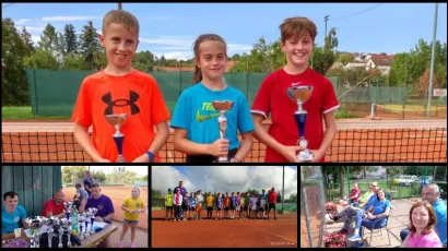 Krunu rada i truda pokazali su jučer mladi daruvarski tenisači na održanom turniru u Daruvaru/Foto: Teniski klub Feniks