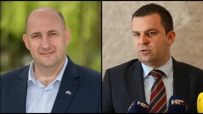 Vladimir Bilek i Dario Hrebak/Foto: MojPortal.hr