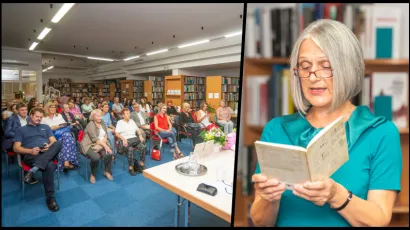 Predstavljanje knjige održano je na studijskom odjelu bjelovarske knjižnice/ Foto: &Scaron;tefan Brajković
