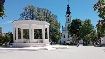 Nakon glazbenog paviljona, obnovljen je i kompletan sredi&scaron;nji gradski park/ Foto: Deni Marčinković