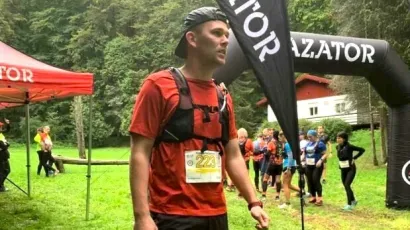 Stijepan Matija&scaron;ević na cilju/Foto: Compas.hr<br>