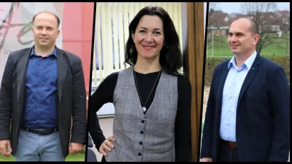 Sa&scaron;a Lukić, Tanja Novotni Golubić i Goran Cupek/ Foto: MojPortal<br>