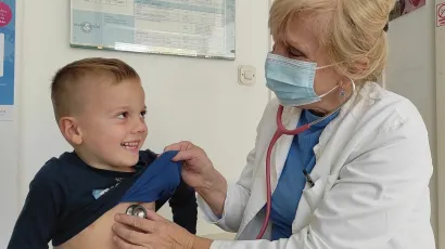 Dnevno dr. Čatipović već tjednima u prosjeku pregleda vi&scaron;e od 80 malih pacijenata, većinom vrtićanaca/Foto: Martina Čapo