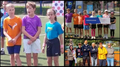 Bovi sjajan uspjeh mladih daruvarskih tenisača/ Foto: TK Feniks Daruvar