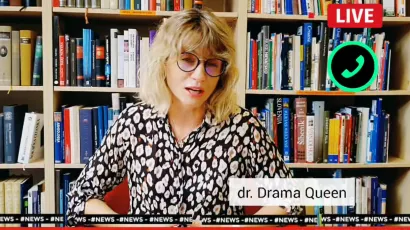 Danijela Marić kao dr. Drama Queen/Foto: Screenshot