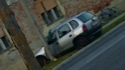 Vozač je prevezen u pakračku bolnicu/ Foto: Čitatelj