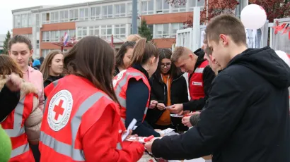 Jedna od prija&scaron;njih akcija bjelovarskog Crvenog križa/Foto: Crveni križ Bjelovar