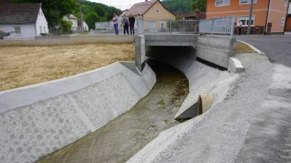 Obnovljeni most Željnjak i obnovljeno korito/Foto: MojPortal.hr