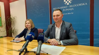 Snježana Bogović Bradvica i Marko Maru&scaron;ić/ Foto: Deni Marčinković
