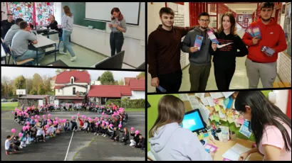 Mladi Daruvarčani poslali su snažnu poruku ženama/ Foto: Tehnička &scaron;kola Daruvar