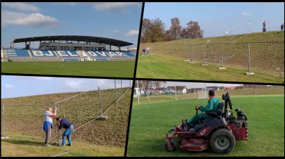 U tijeku su posljednje pripreme za dolazak splitskih Bilih/ Foto: Deni Marčinković