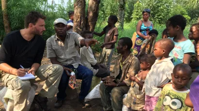 Hrvoje Ivančić u Africi/ Foto: Privatni album
