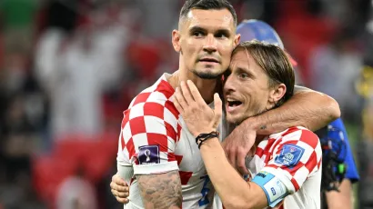 Dejan Lovren i Luka Modrić/Foto: Tom Dubravec/CROPIX