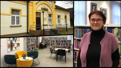 Ravnateljice gare&scaron;ničke knjižnice uživa u novom prostoru/ Foto: Janja Čaisa