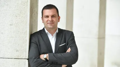 Dario Hrebak, gradonačelnik Grada Bjelovara i predsjednik HSLS-a/ Foto: Goran Mehkek/CROPIX