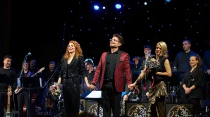 Vanda Winter, Bruno Bi&scaron;ćan i Renata Sabljak odu&scaron;evili su publiku/ Foto: Lovro Brzović