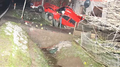 Stravičan prizor s mjesta nesreće u Velikom Korenovu/Foto: PU bjelovarsko-bilogorska