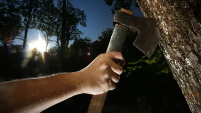 <br>Susjed susjeda gađao s čak tri sjekire u glavu. Srećom, ovaj se uspio izmaknuti.../Foto: Danijel Soldo/CROPIX (Ilustracija)