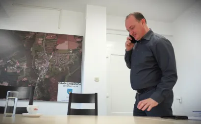 Josip Bilandžija, gradonačelnik Grada Gare&scaron;nice/Foto: Nikica Puhalo/MojPortal.hr