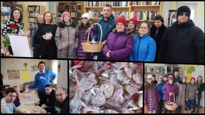 Puno ljubavi i ovoga Valentinova priu&scaron;tili su Korakovci svojim Daruvarčanima/Foto: Udruga Korak dalje