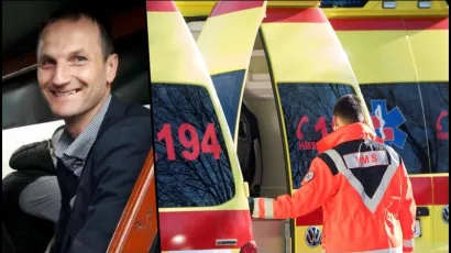 Nenad Mrzlečki, ravnatelj Zavoda za hitnu medicinu Bjelovarsko-bilogorske županije/Foto: Deni Marčinković, 