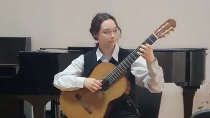 Franciska Đelekovčan učenica je &scaron;estog razreda Glazbene &scaron;kole Brune Bjelinskog, PO Grubi&scaron;no Polje/ Foto: Glazbena &scaron;kola Brune Bjelinskog