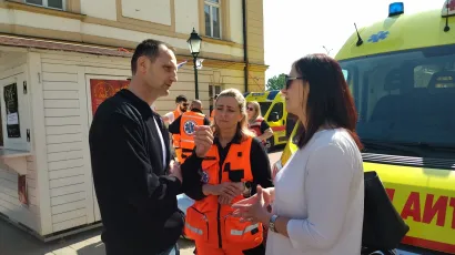 Ravnatelj Nenad Mrzlečki i pročelnica Andrea Bengez/Foto: Deni Marčinković