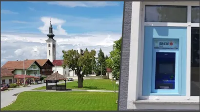 Mje&scaron;tani, ali i načelnik Silvestar &Scaron;tefović zgroženi su odlukom Erste banke kojom se ukida bankomat u &Scaron;tefanju/ Foto: Općina &Scaron;tefanje