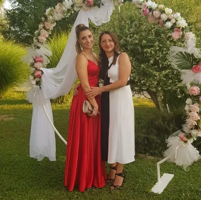 S kćerkom studenticom/Foto: Privatni album