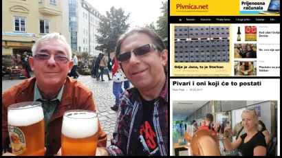 Mato Pejić i Goran Gazdek/Foto: Privatni album