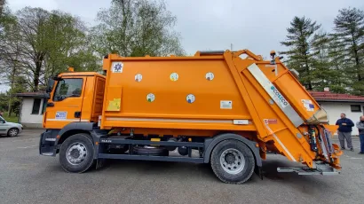 Radi se o vozilu s dvije komore koje će ostvariti značajne u&scaron;tede u tro&scaron;kovima goriva i ljudstva zato &scaron;to u jednoj turi vozilo može skupljati dvije razvrstane vrste otpada/Foto: Daria Marković