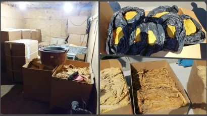 Duhan je pronađen u skrivenoj prostoriji/ Foto: Carinska uprava