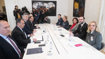 Predsjednik Vlade Andrej Plenković sastao se s predstavnicima liječnika/ Foto: Goran Mehkek/CROPIX