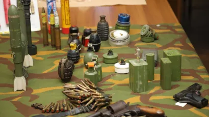 <br>Pože&scaron;ko - slavonskoj policiji jučer su dvije osobe dragovoljno predale oružje i streljivo/Foto: Bozo Radic/CROPIX (Ilustracija)