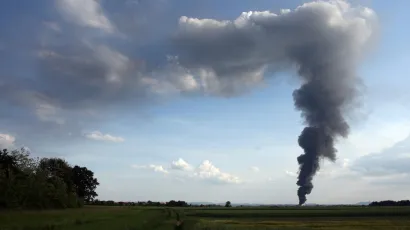 Mu&scaron;karac je palio smeće u kanalu u Zdenčacu kod Gare&scaron;nice/Foto: Željko Hajdinjak/CROPIX (ilustracija)