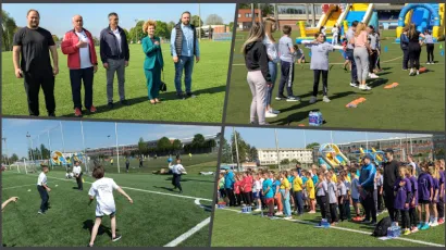 1. Dan univerzalne sportske &scaron;kole održan je na bjelovarskom stadionu/ Foto: Deni Marčinković