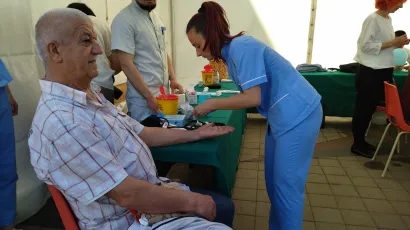 Mjerenje razine &scaron;ećera u krvi/ Foto: Deni Marčinković