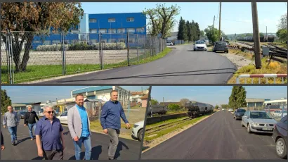 Nakon 110 godina ova ulica dobila je asfalt/ Foto: Deni Marčinković