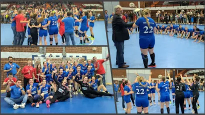 Bjelovarčanke jo&scaron; jednom dokazale da su najbolja ženska sportska ekipa u Bjelovaru i županiji/ Foto: Deni Marčinković