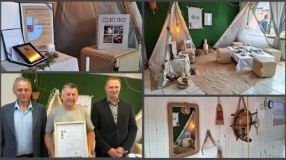 Obrt Mreža posjetio je župan sa suradnicima/ Deni Marčinković/BBŽ