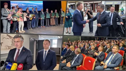 Premijer Plenković stigao je na proslavu 30. Dana Bjelovarsko-bilogorske županije/ Foto: Deni Marčinković