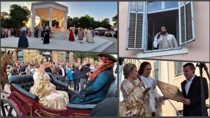 Novo izdanje dolaska carice odu&scaron;evilo Bjelovarčane/ Foto: Deni Marčinković