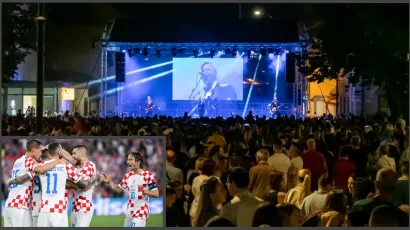 Filane će se pratiti na nekoliko video zidova u parku/ Foto: Terezijana/ Ante Cizmic/CROPIX