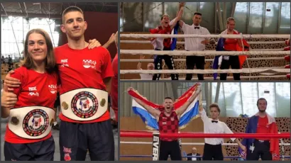 Ena Katalenić i Tomislav Kranjec u finalu su svladali predstavnike Francuske/ Foto: SK &Scaron;an